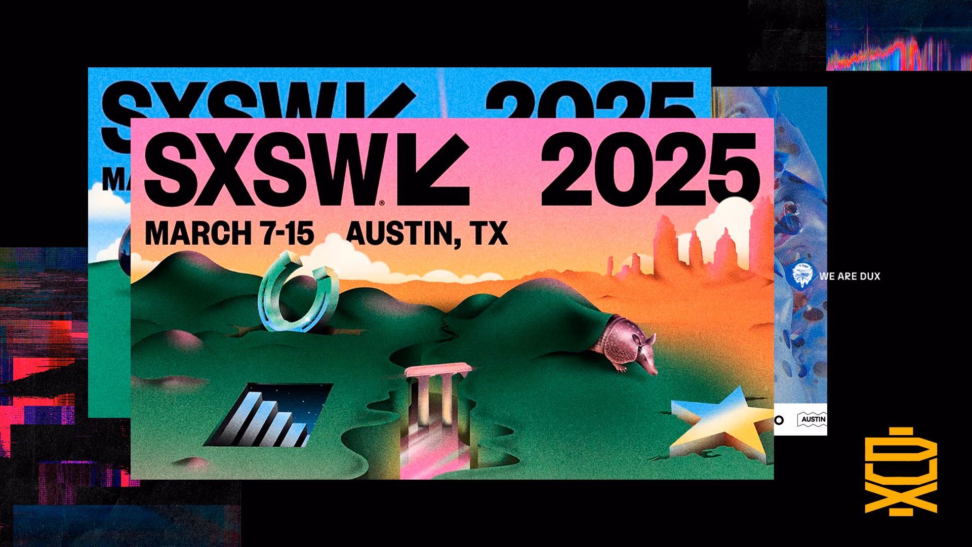 Imagem do SXSW 2025 usada em artigo sobre tendências e inovação na Economia Criativa.